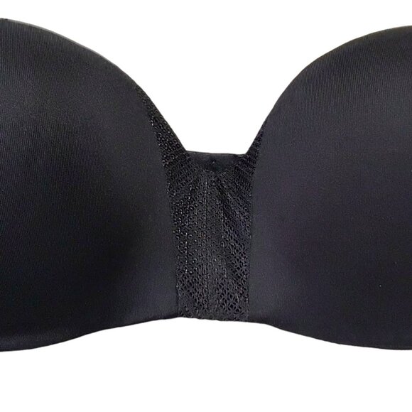 Maidenform Self Expressions SE0015 Black Strapless Wireless Bra Back Closure 34B - Picture 3 of 8